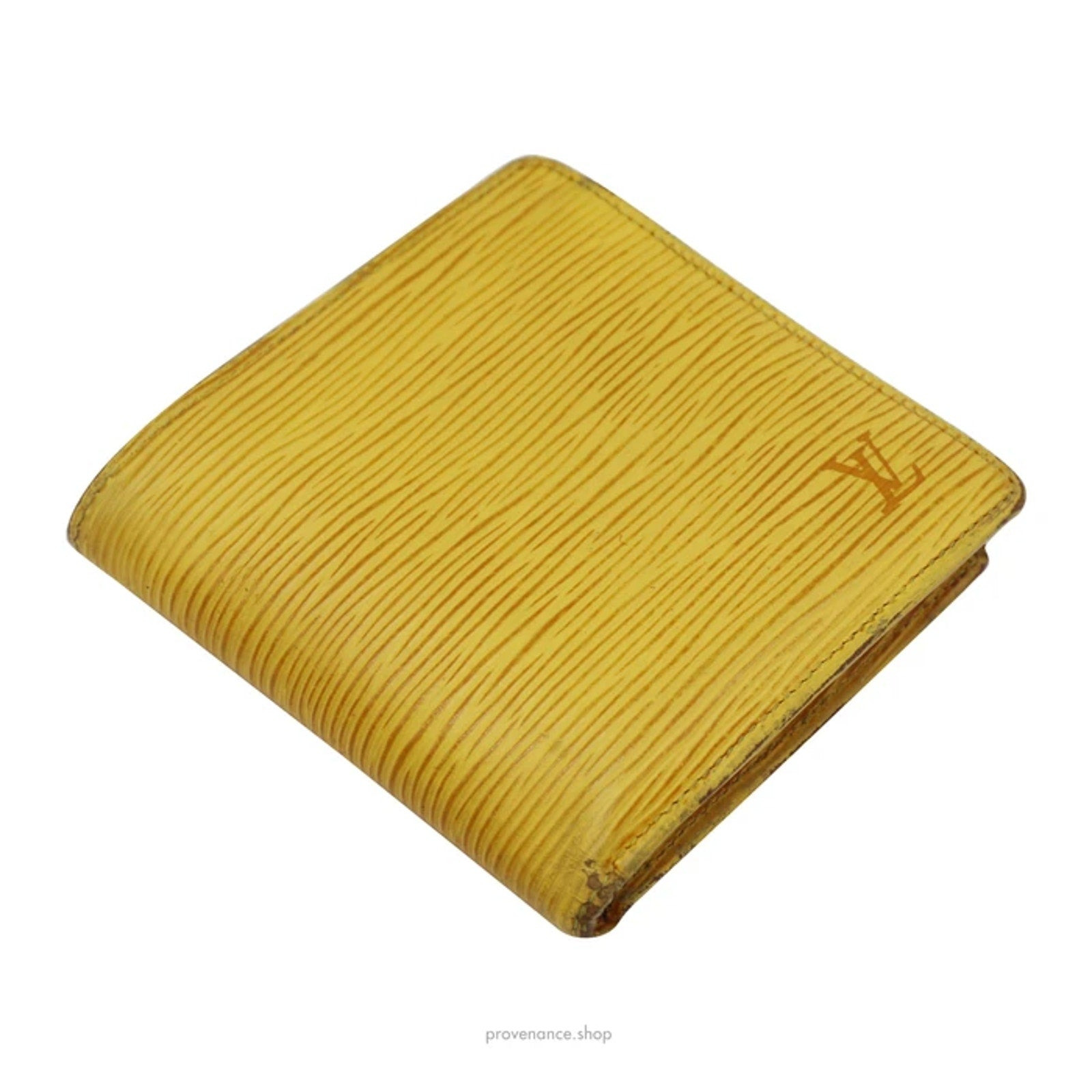 Louis Vuitton Marco Wallet - Tassil Yellow Epi Leather - 3