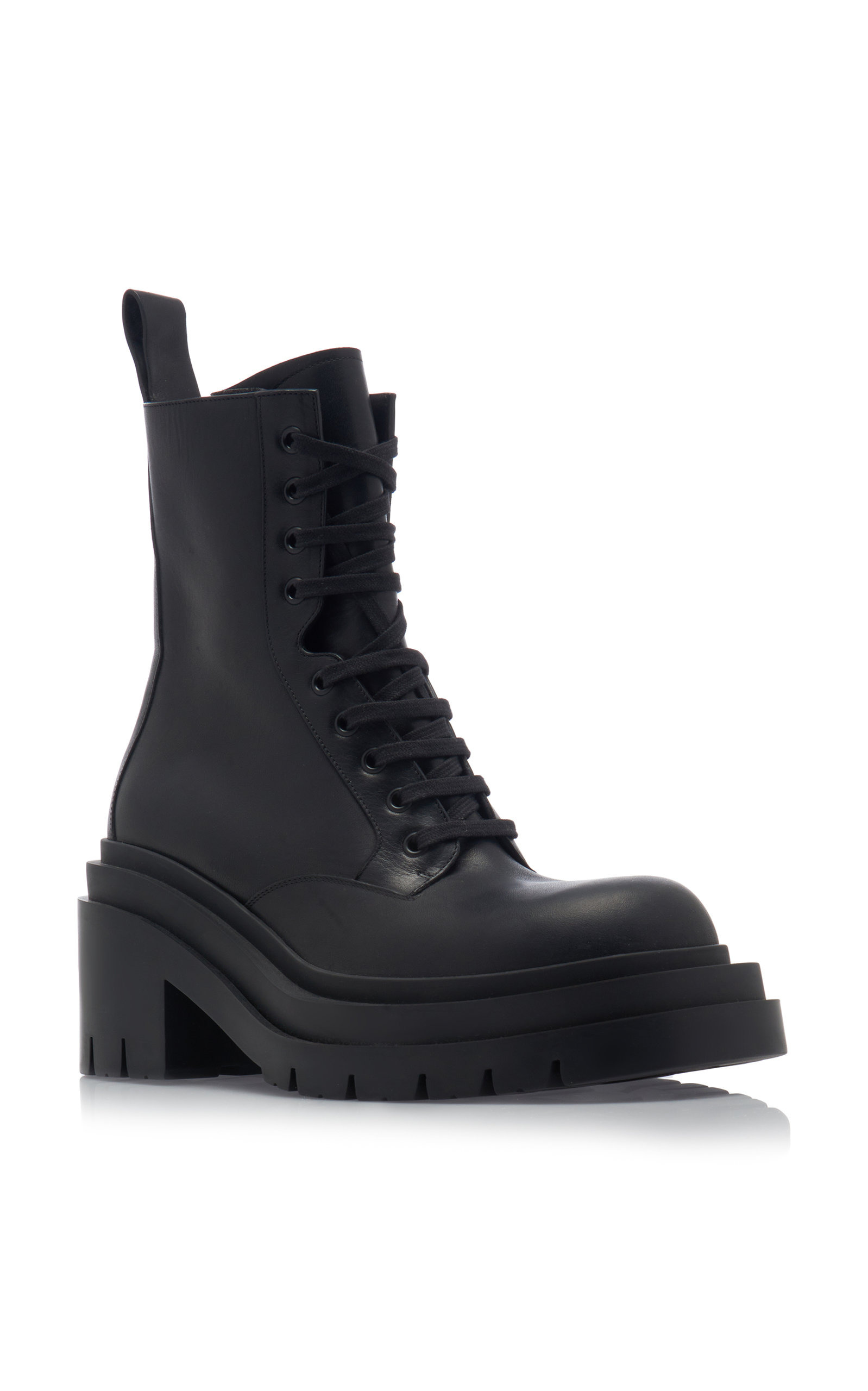 The Lug Lace-Up Boots black - 5