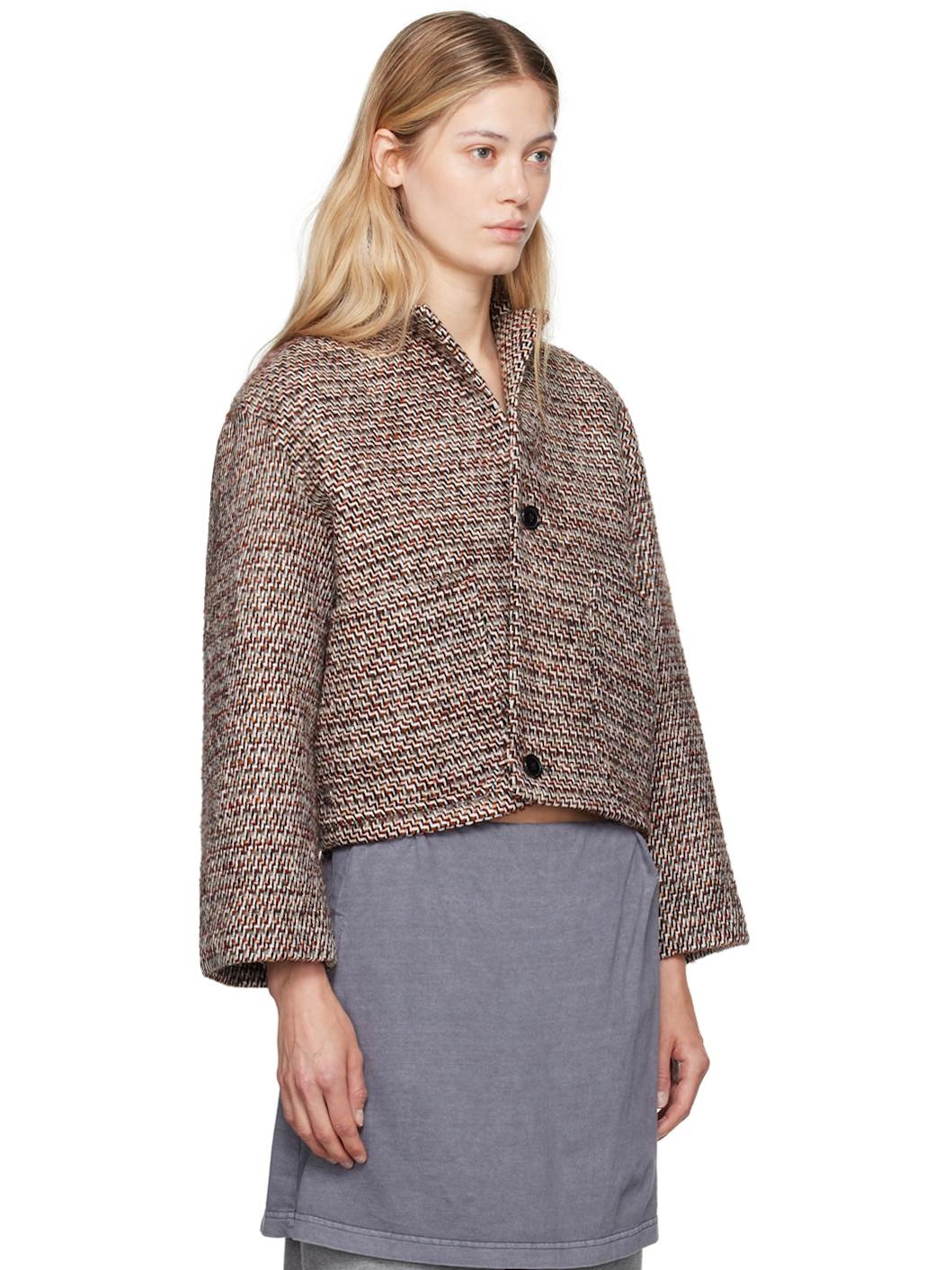 White & Red Nº75 Work Jacket - 2