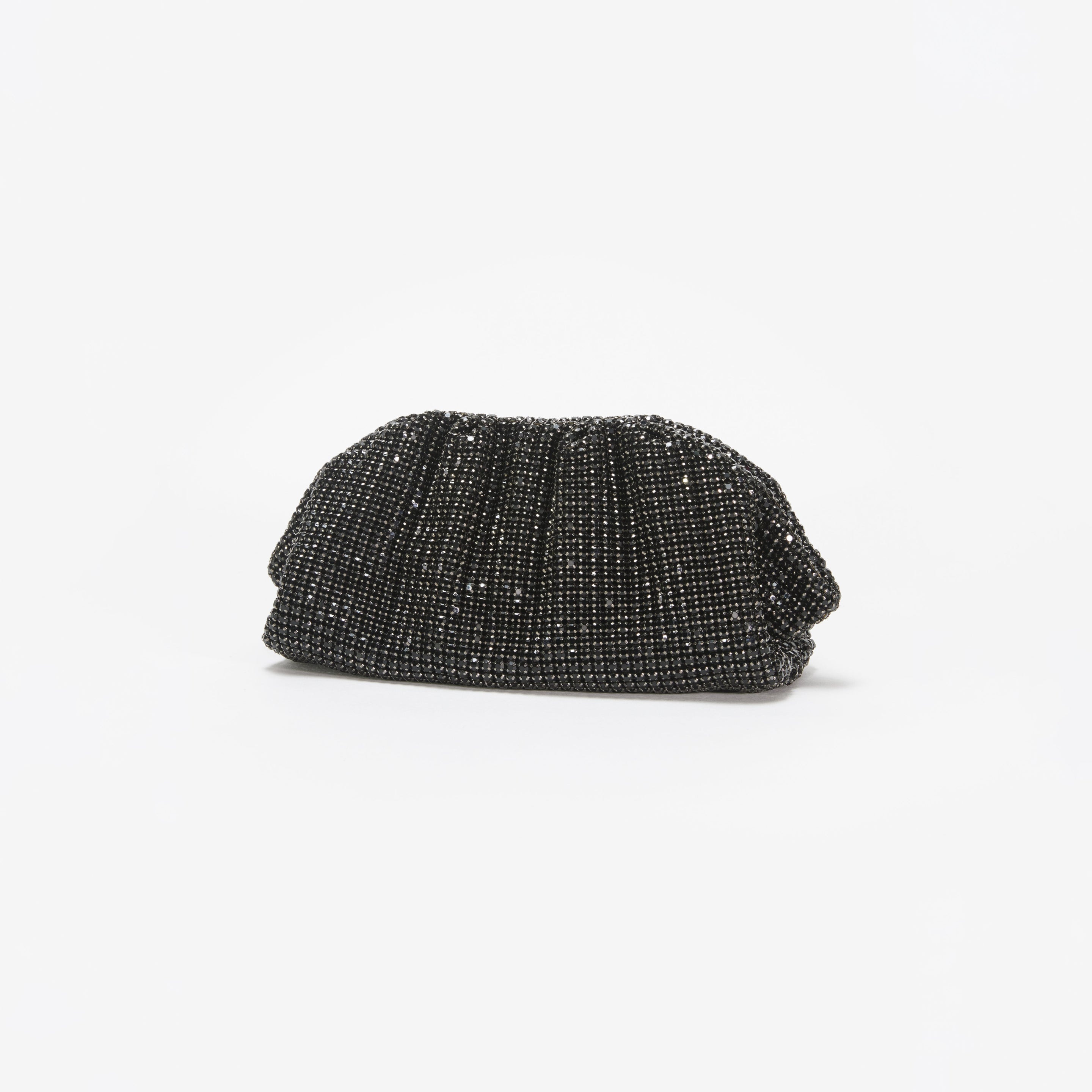 Black Diamante Pouch - 2