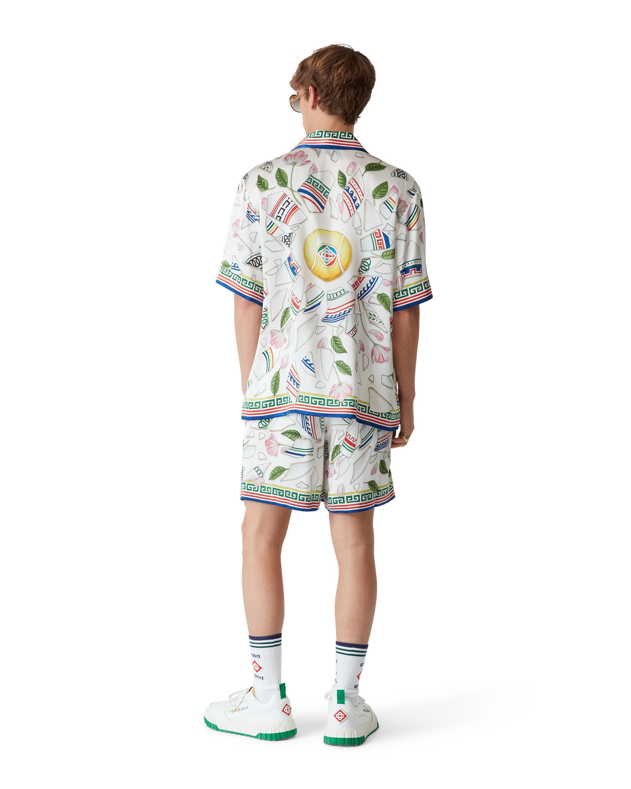 Le Vase Brise Silk Shorts | Casablanca Paris - 3