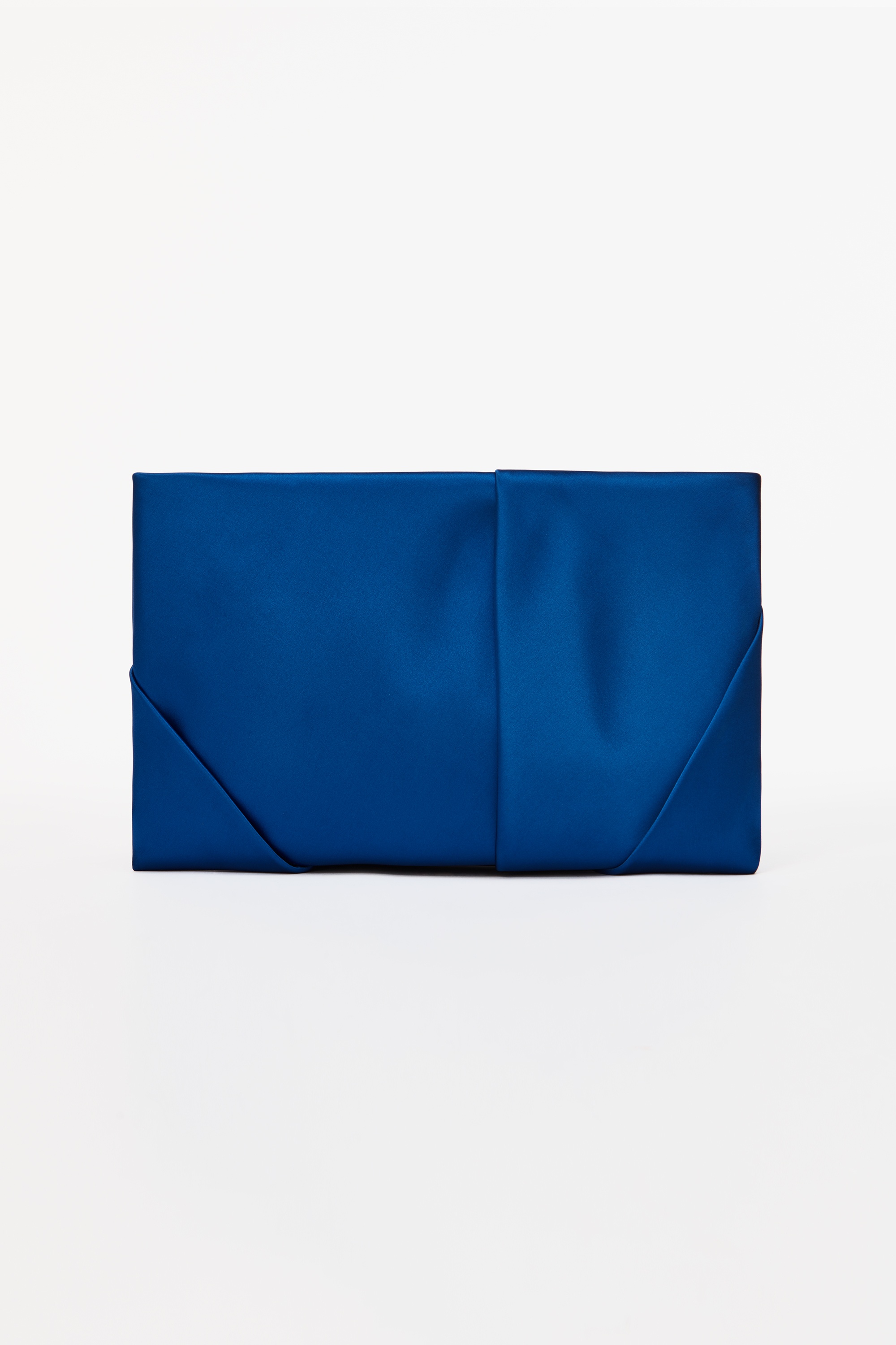 CRUSHED SATIN CLUTCH - 6