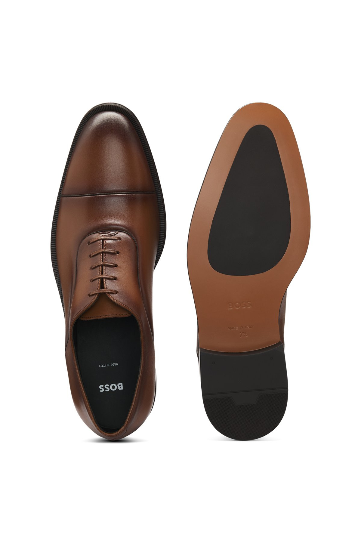 CAPTOE OXFORD SHOES IN SMOOTH LEATHER - 4