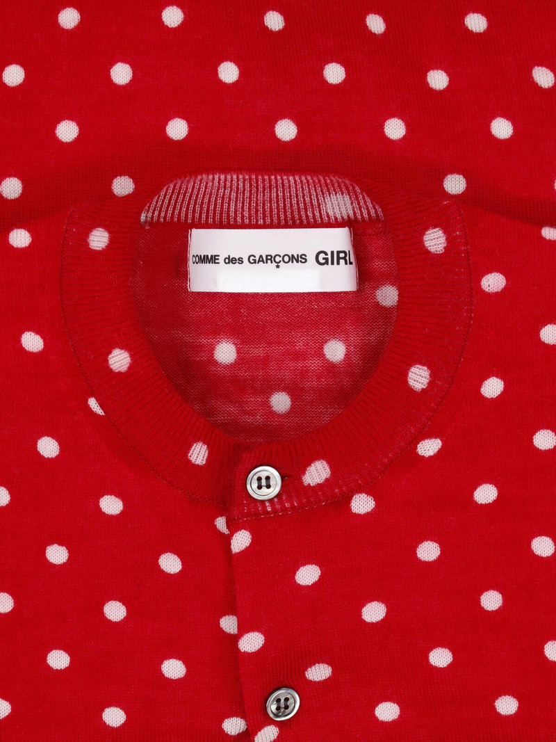 Comme des Garçons GIRL POLKA-DOT CARDIGAN outlook