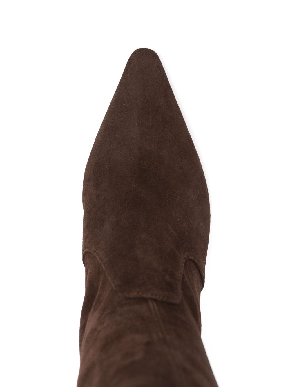 90mm leather knee-high boots - 4