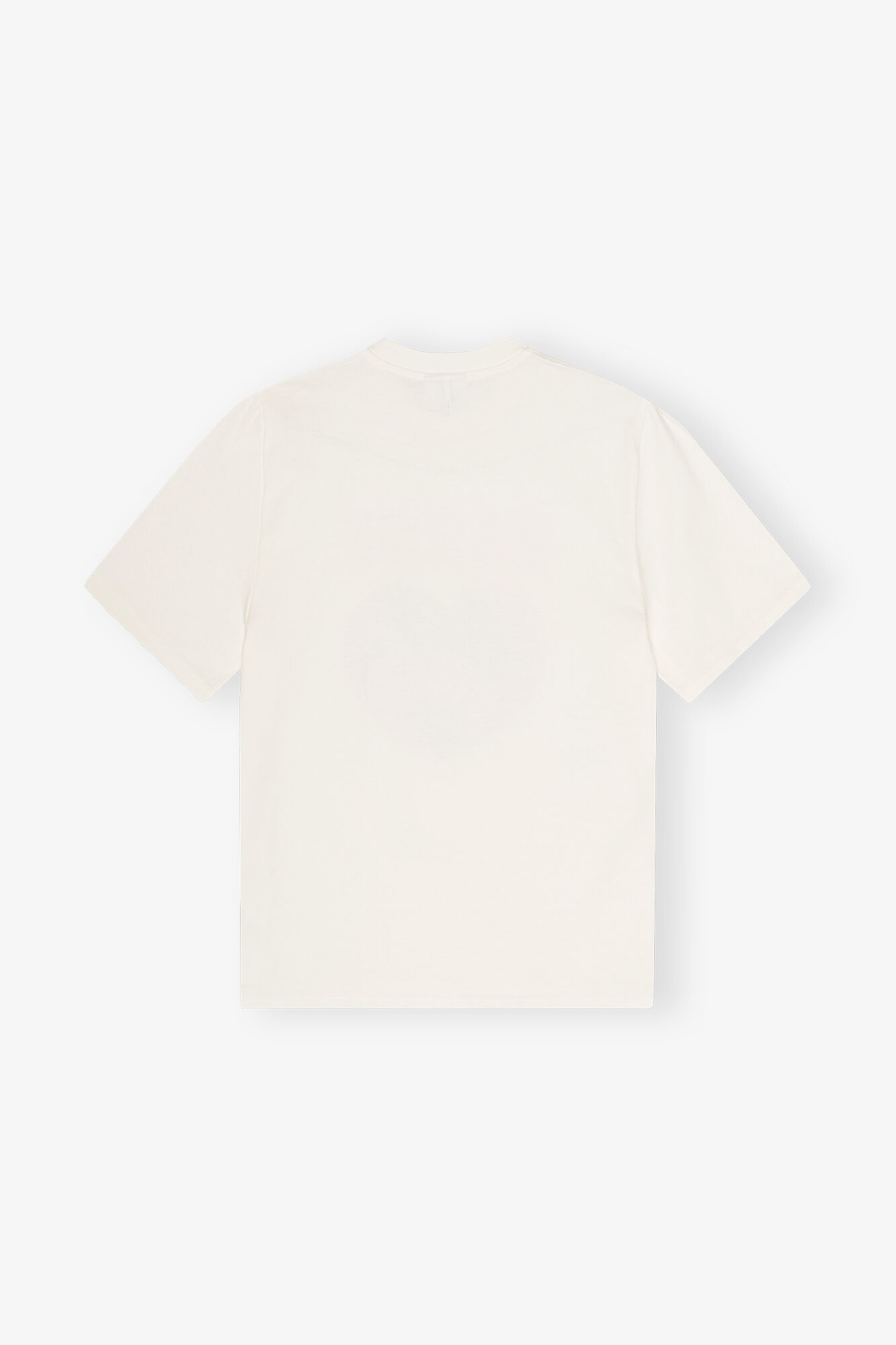 WHITE HEAVY COTTON T-SHIRT - 7