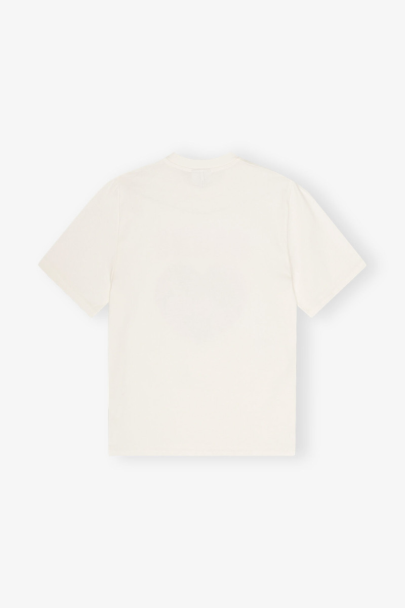 WHITE HEAVY COTTON T-SHIRT 7
