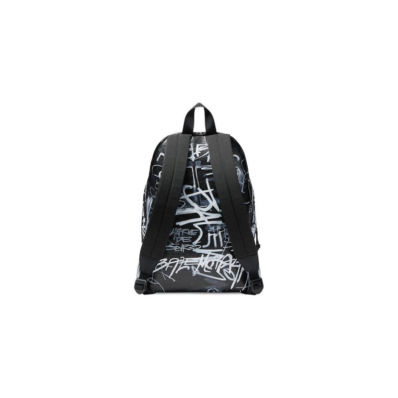 Men's Explorer Backpack Graffiti in Black 4