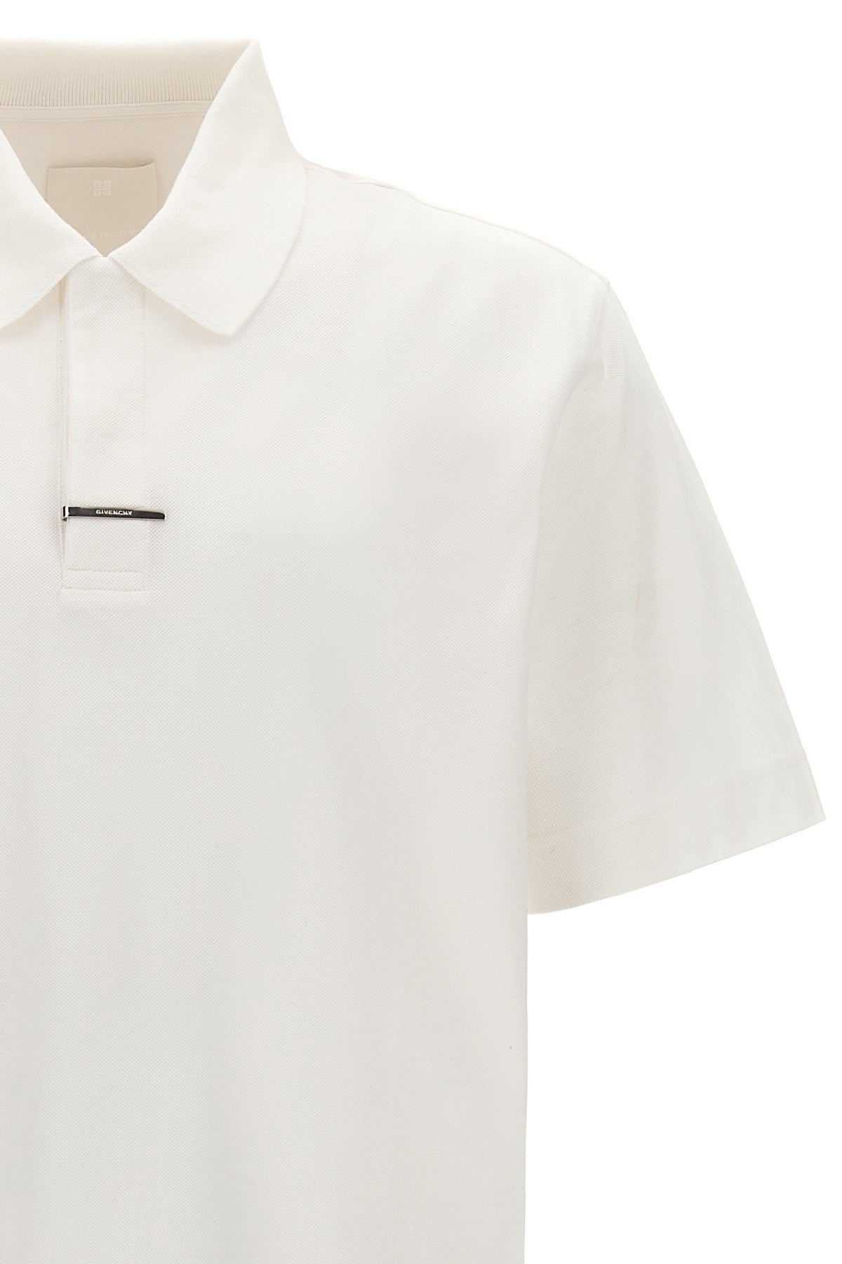 Givenchy Men Metal Clip Polo Shirt - 2