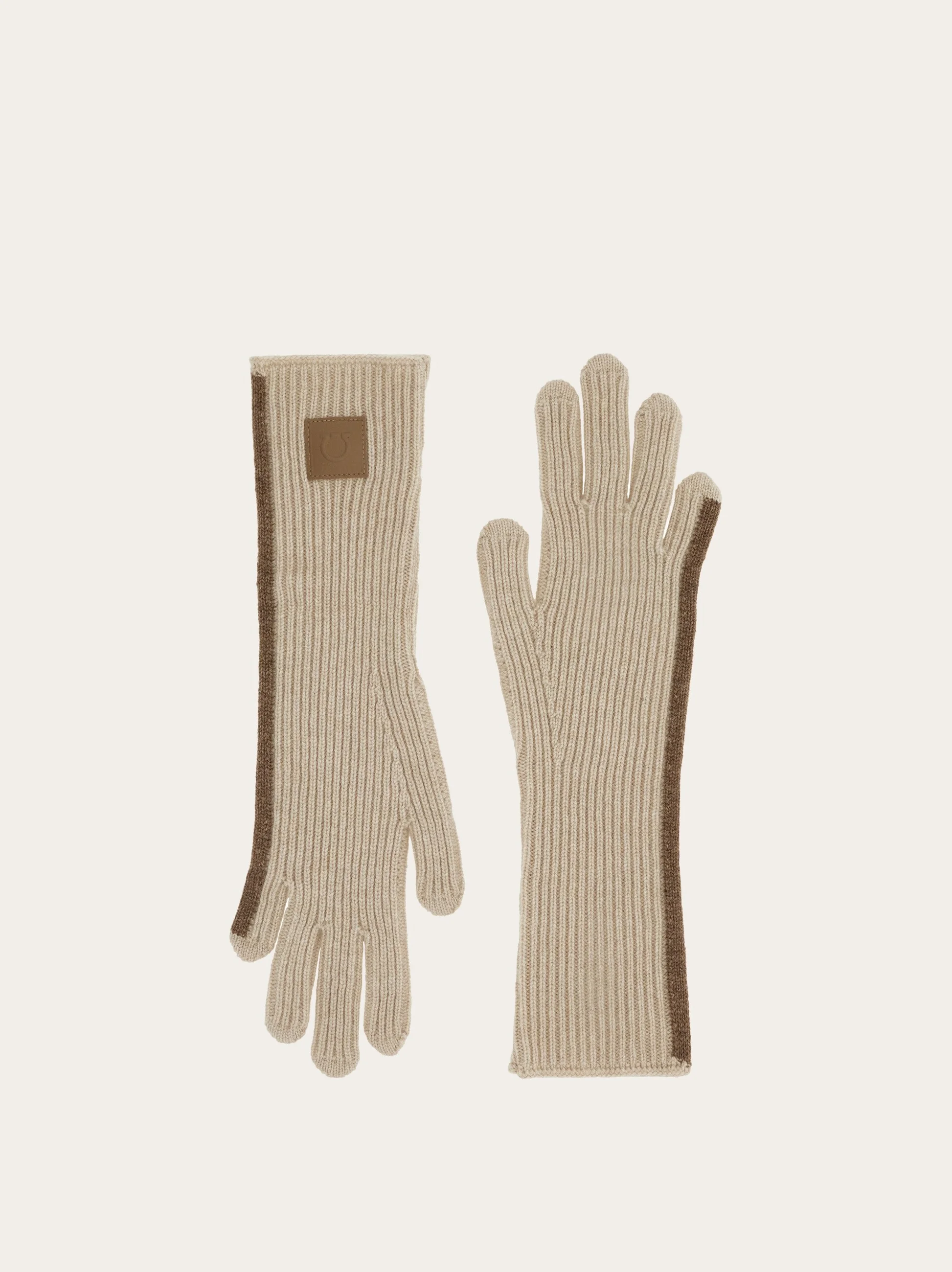 Knit gloves - 1