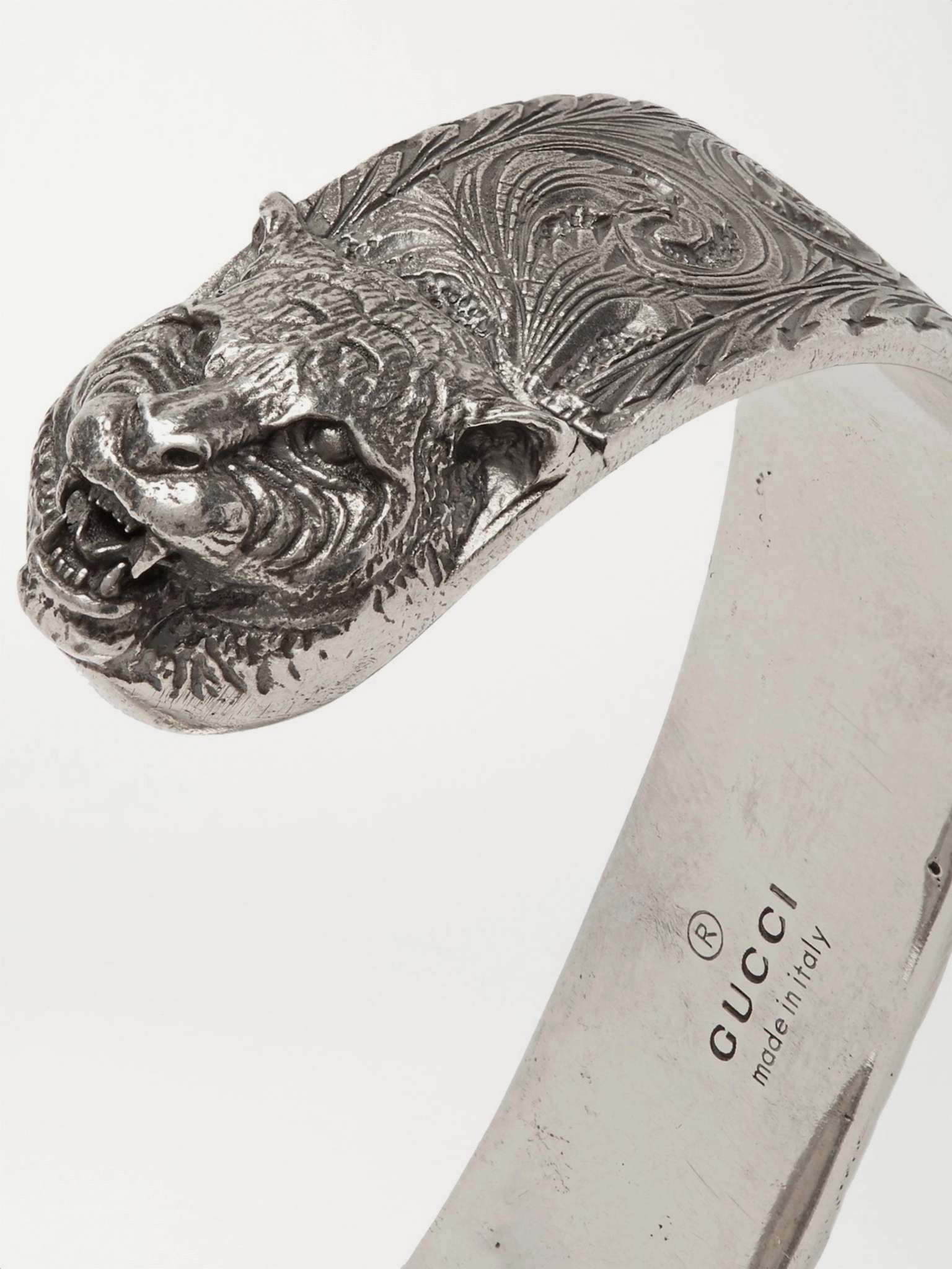 Engraved Sterling Silver Cuff - 4