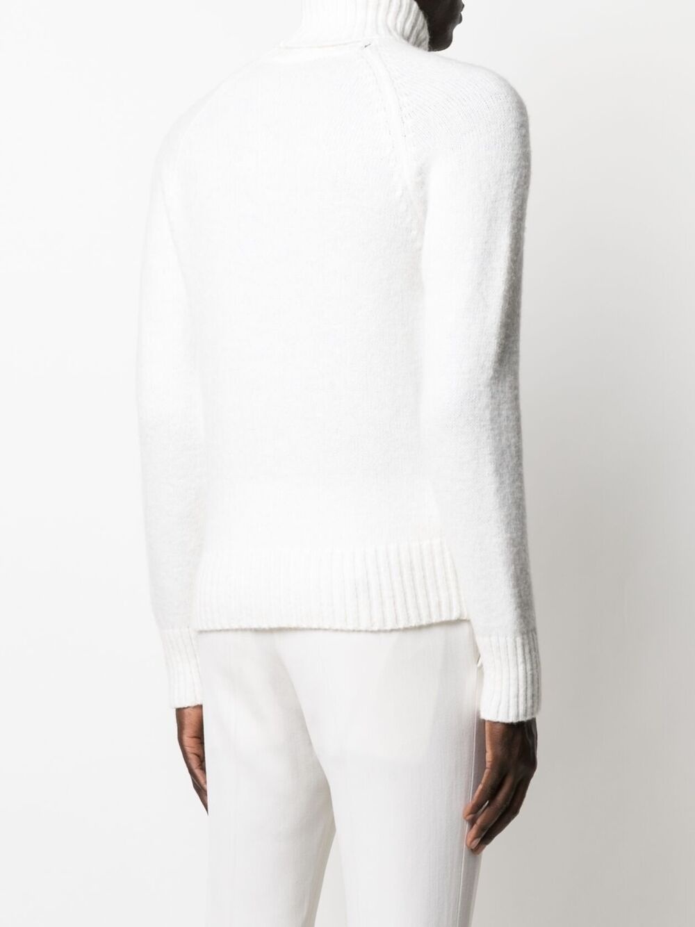 raglan-sleeve roll-neck jumper - 4