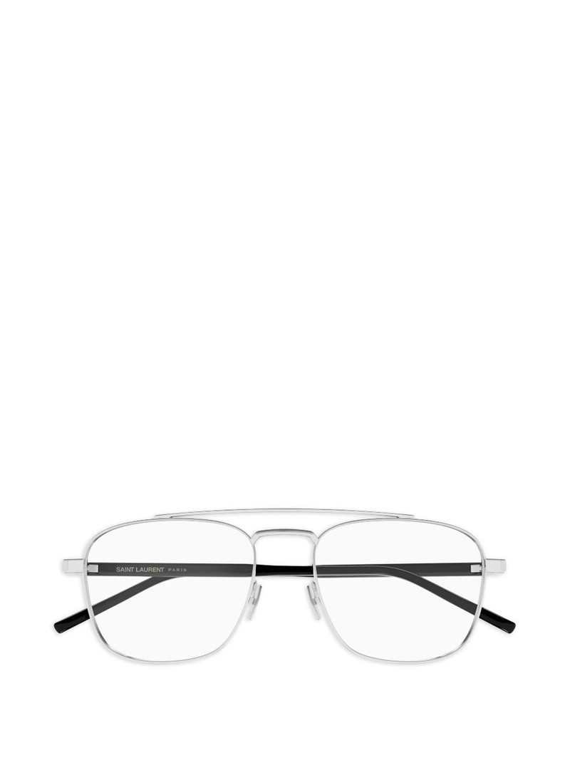 silver-tone glasses 1