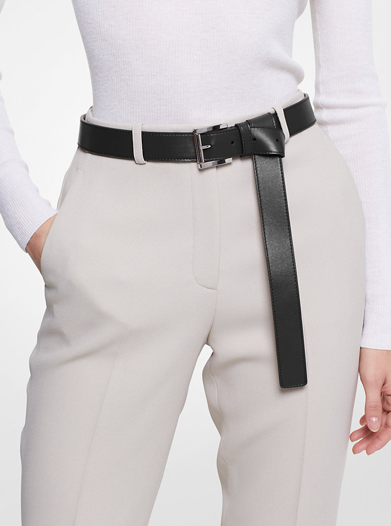 MICHAEL KORS COLLECTION Leather Trouser Belt outlook