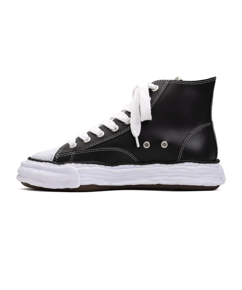 "PETERSON23" OG Sole Leather High-top Sneaker 15
