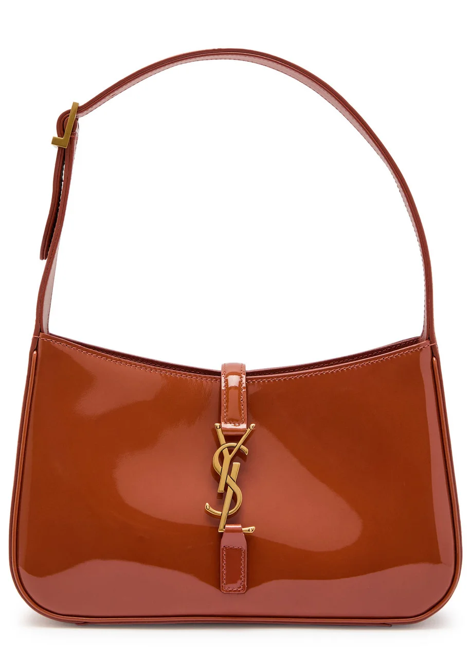 Saint Laurent Le 5 à 7 Patent Leather Shoulder bag - 1