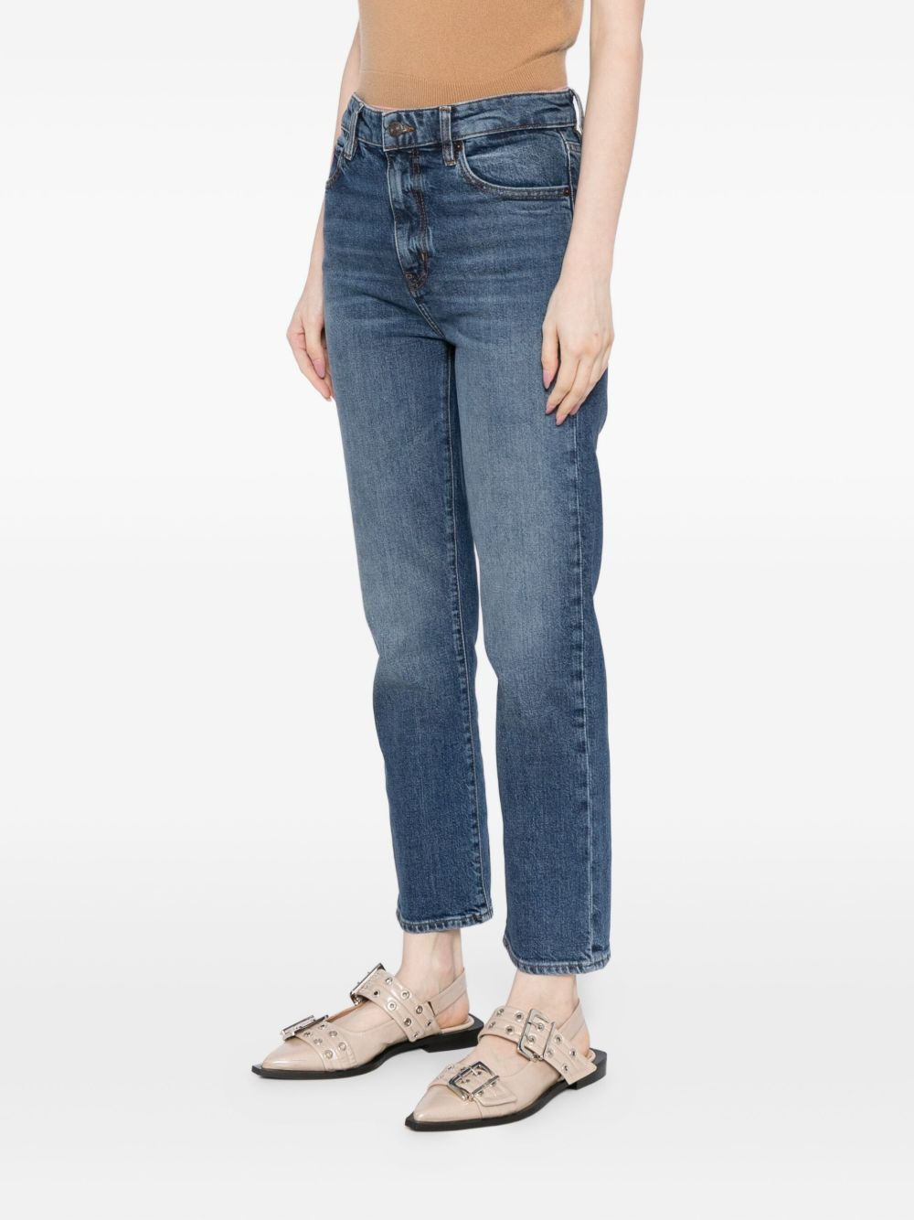 The Ruler cropped jeans - 3