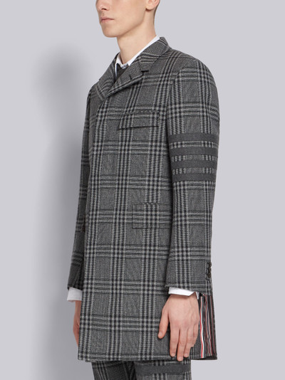 Thom Browne 4-bar Prince Of Wales Chesterfield outlook