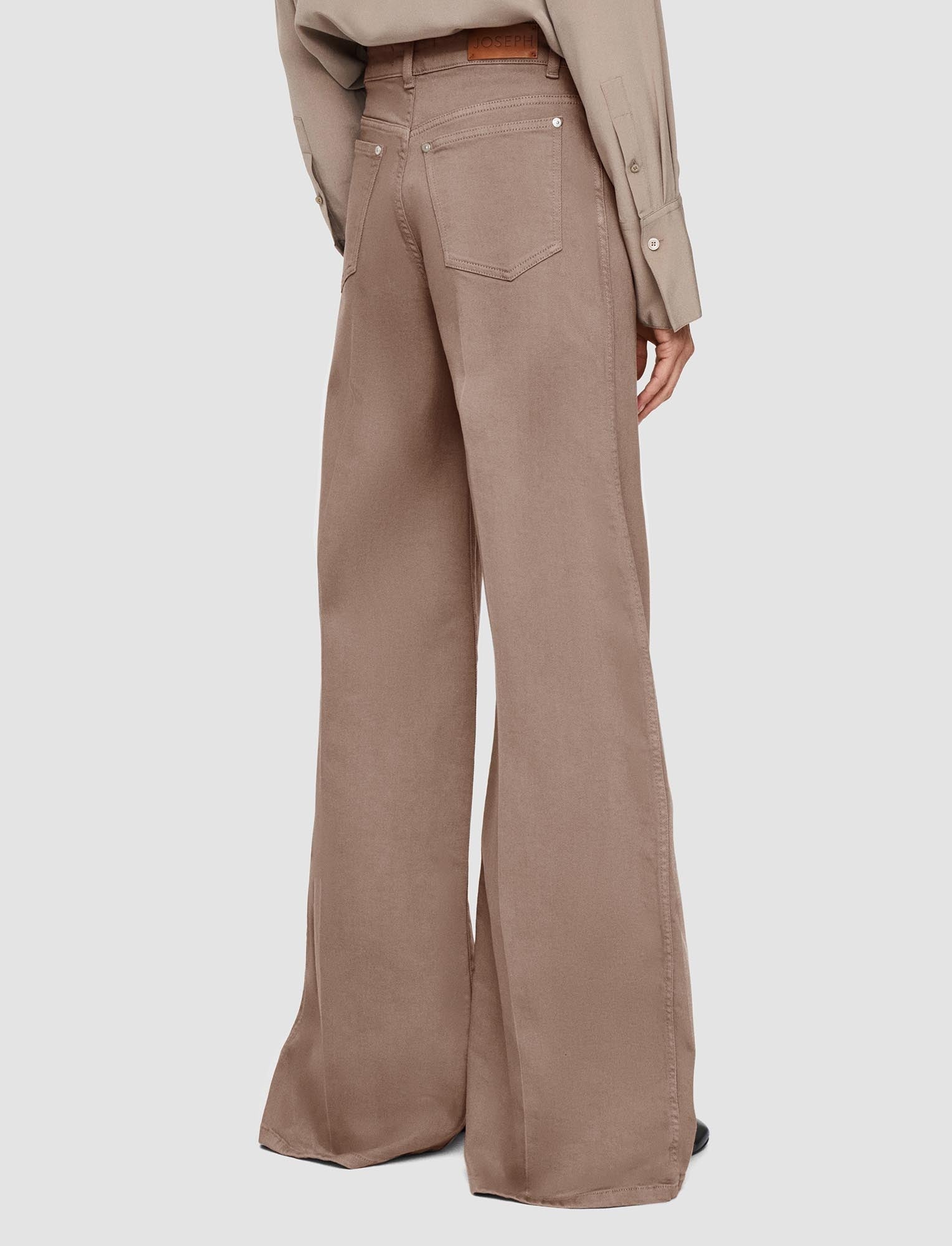 Abbey Denim Stretch Trousers - 3