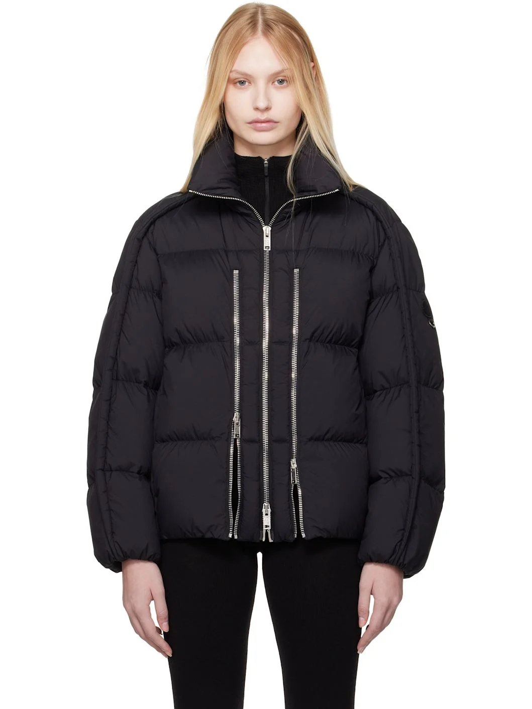 Moncler x Willow Smith Black Jayel Down Jacket - 1