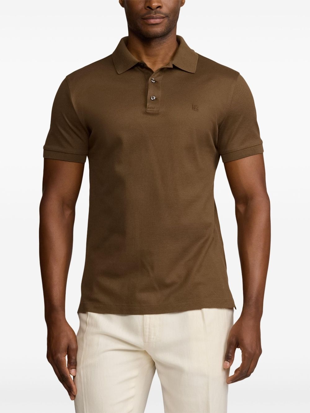 cotton polo shirt - 3