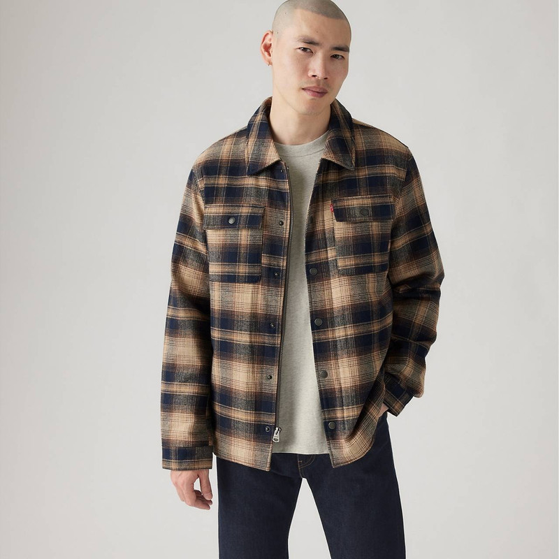 Levi's COTTON PLAID SHACKET outlook
