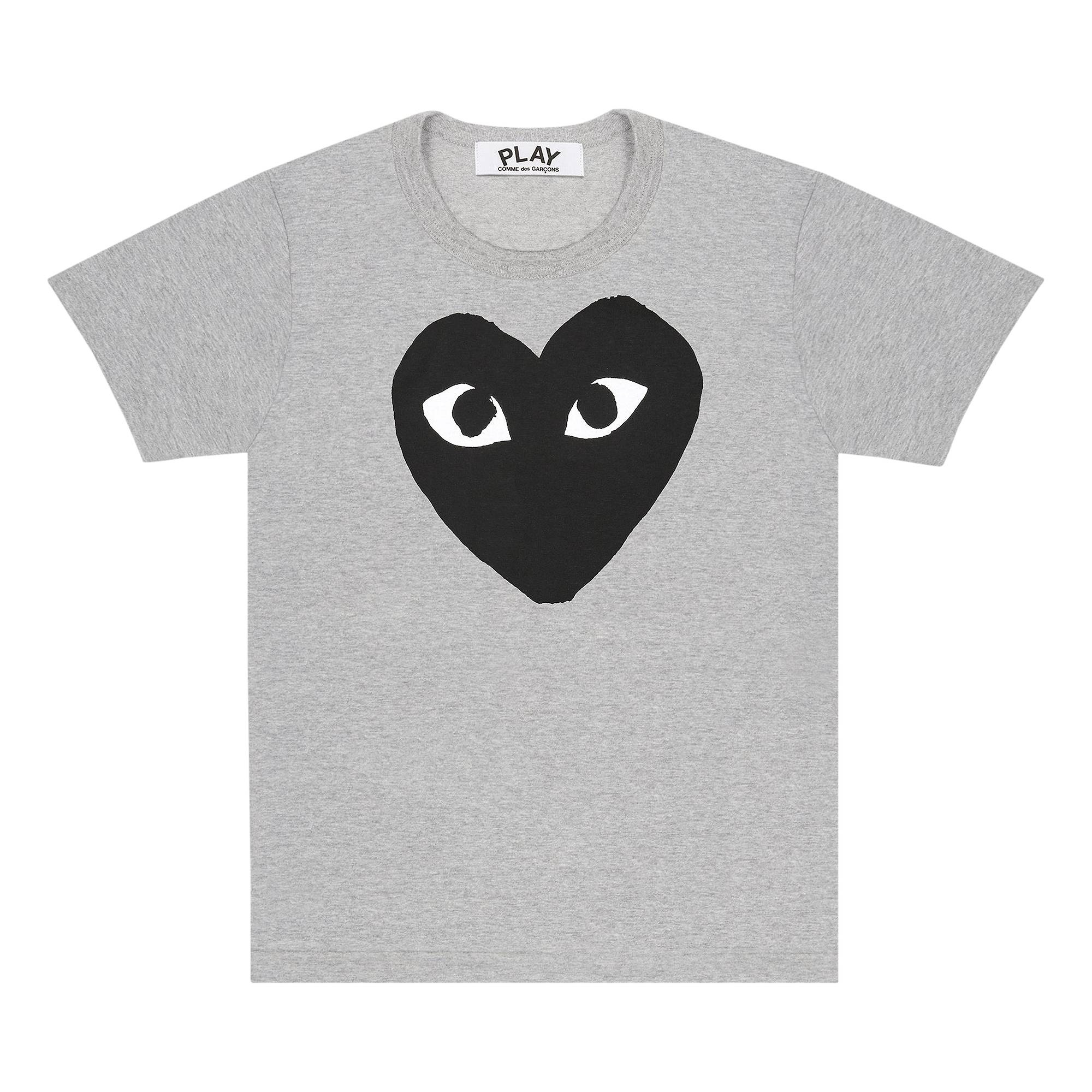 Comme des Garçons PLAY Heart T-Shirt 'Grey' - 1