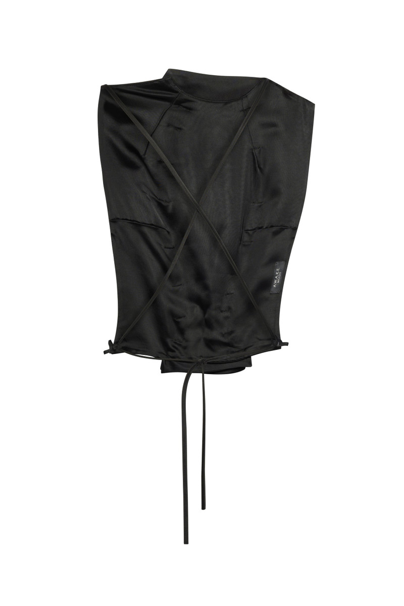 OPEN BACK BIB-FRONT TOP BLACK 6