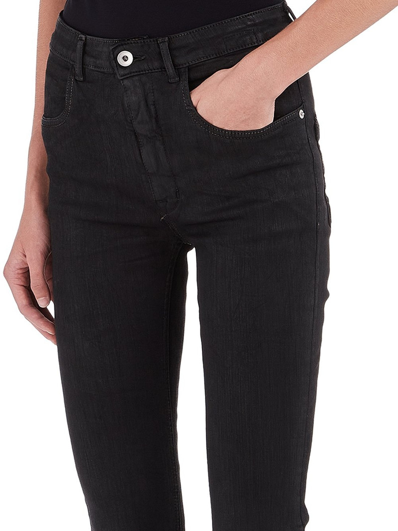 Bolan coated high-rise flared jeans 4