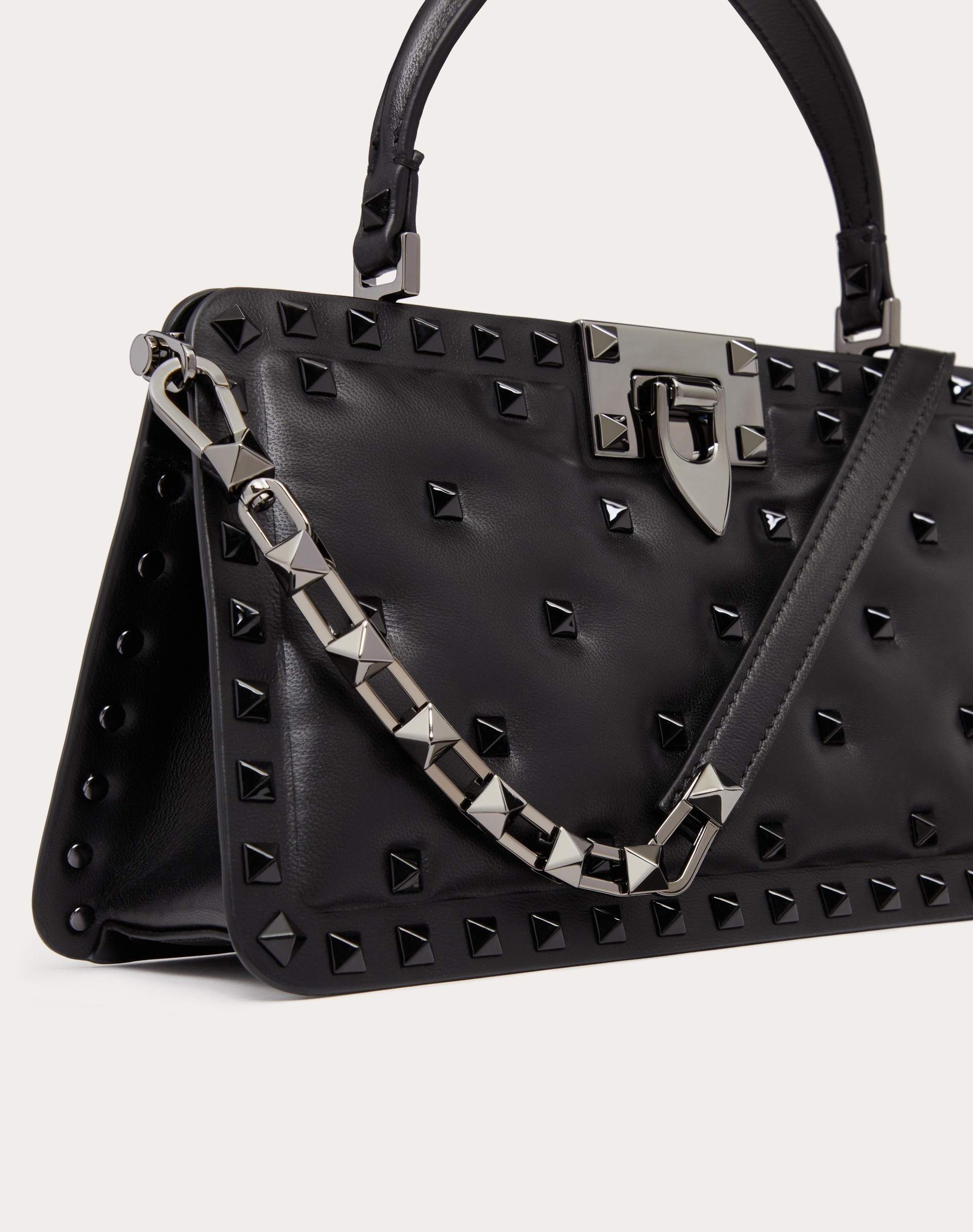 ROCKSTUD PADDED NAPPA HANDBAG - 7