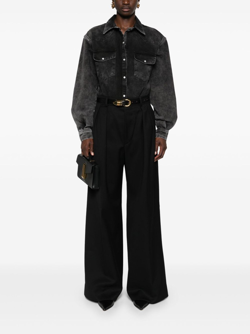 WARDROBE.NYC low-waisted tailored trousers outlook