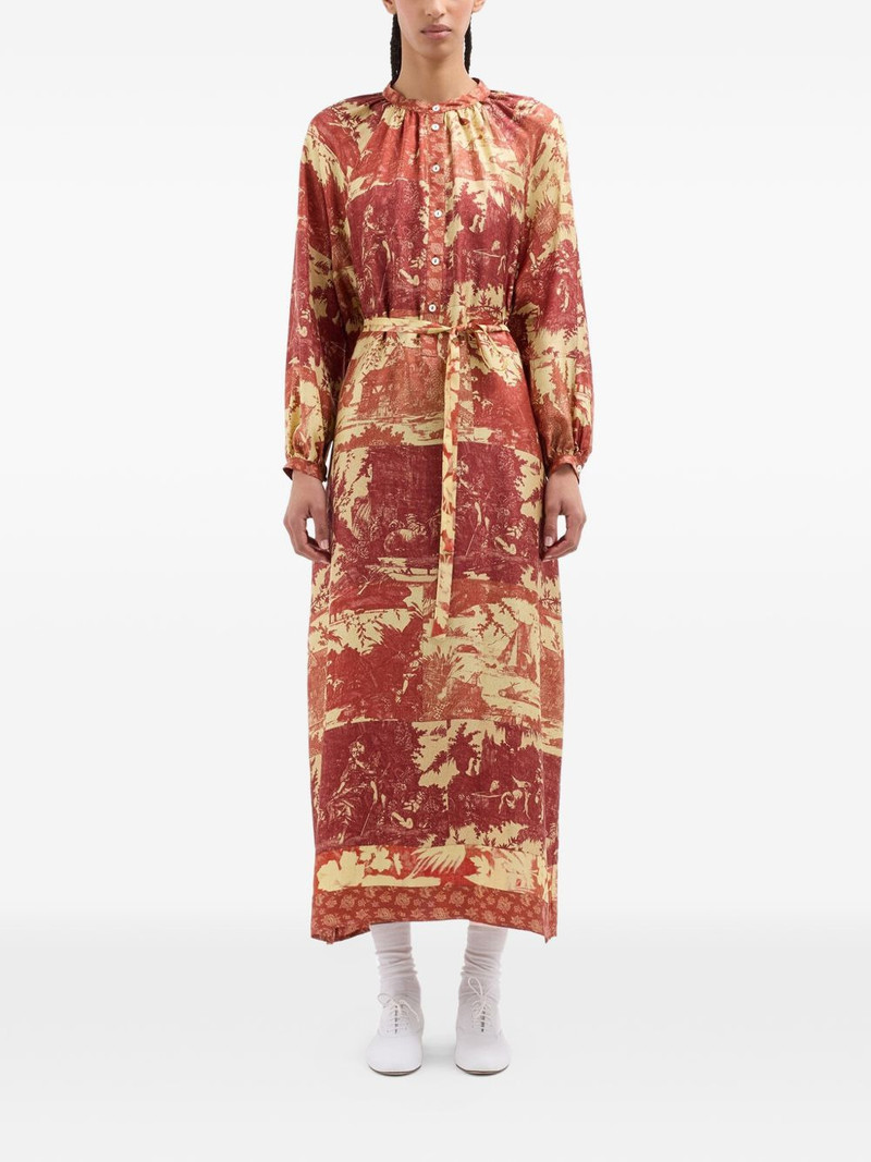 Aloe pastoral-print maxi dress 3