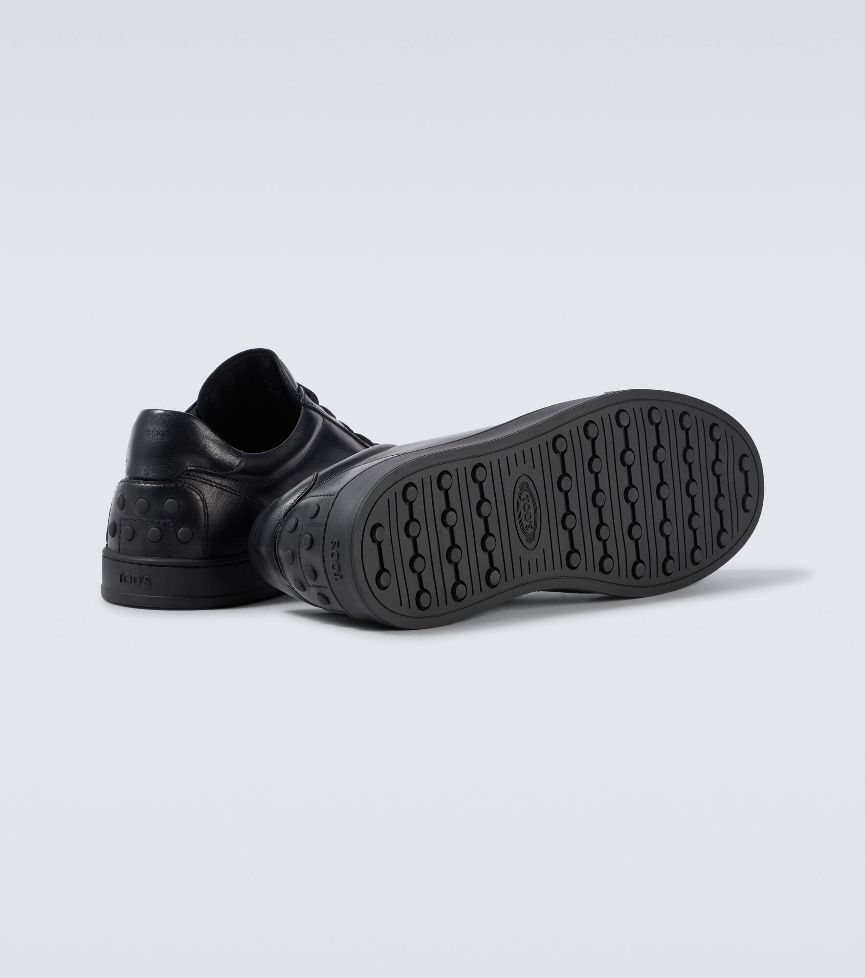 Leather sneakers - 7