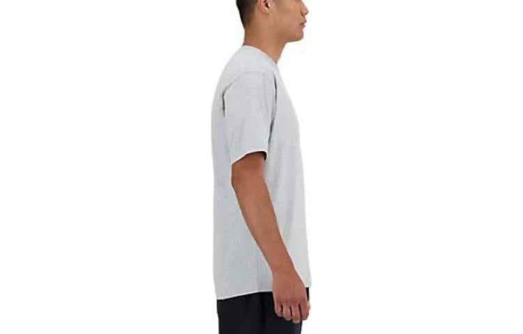 New Balance Sport Essentials Cotton T-Shirt 'Athletic Grey' MT41509-AG - 3