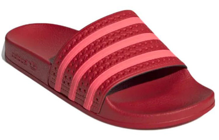 (WMNS) adidas Adilette Slide 'Scarlet' EE6185 - 4