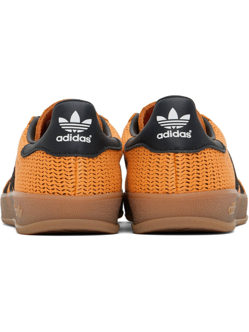 adidas Originals Orange Gazelle Indoor Sneakers outlook