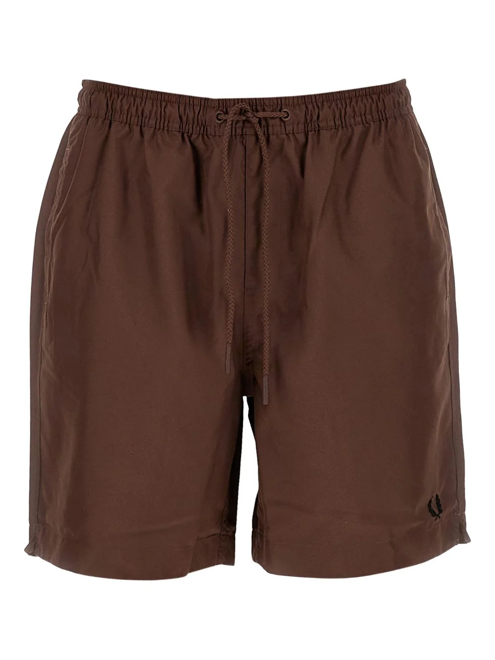 drawstring logo swim shorts - 1