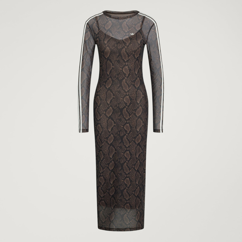 SNAKE PRINT MAXI DRESS 4