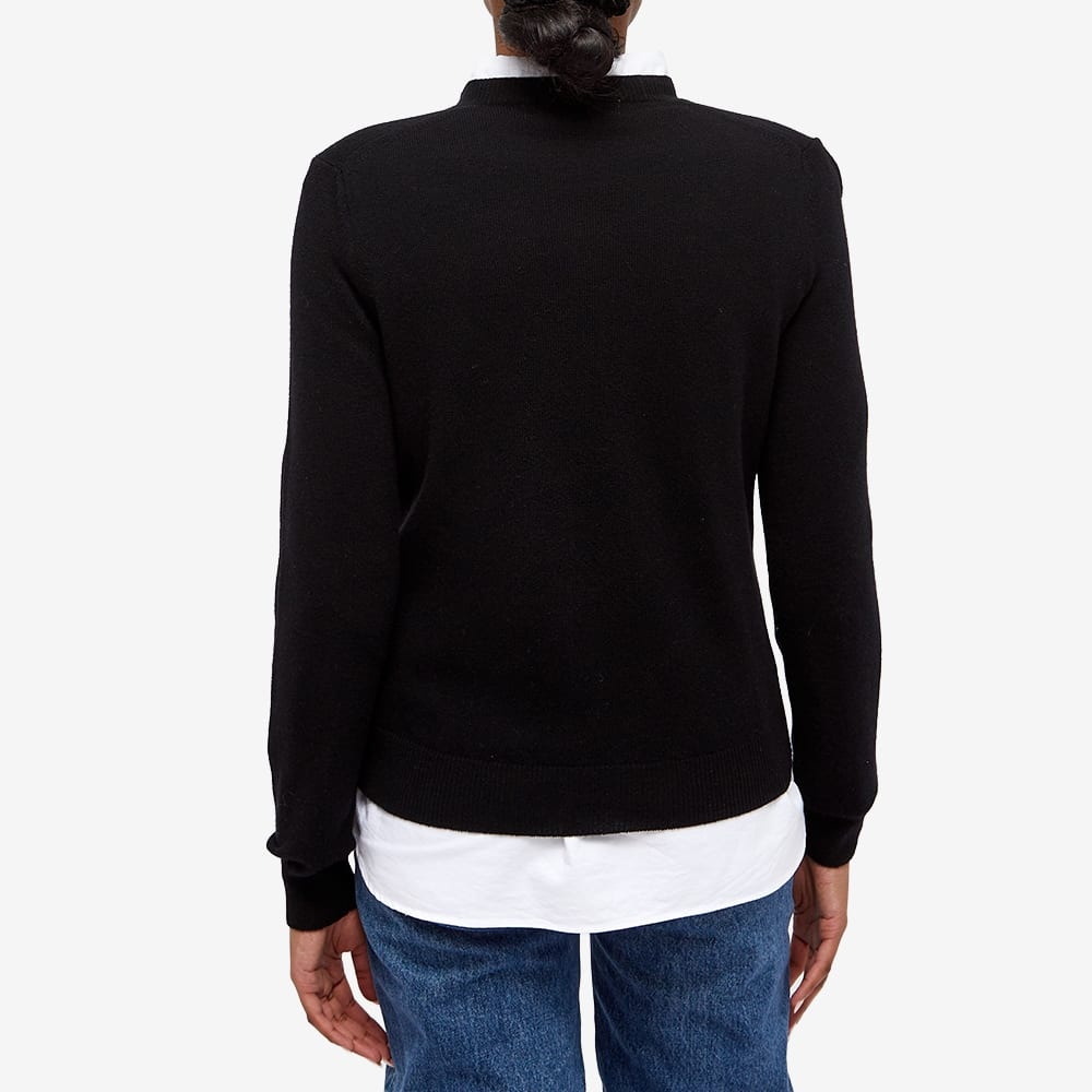 Comme des Garçons Play Invader Heart V-Neck Pullover - 3