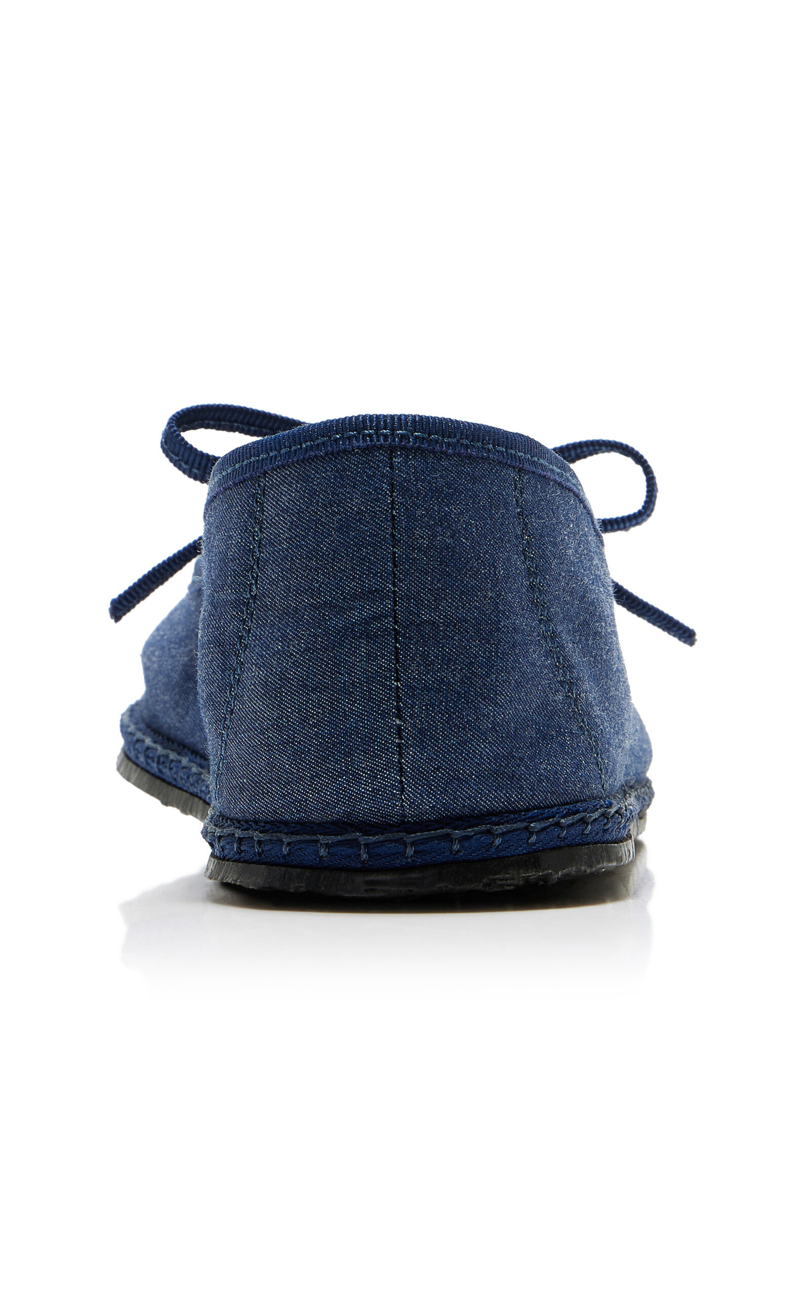 Exclusive Brigitte Denim Mary Jane Flats blue - 4