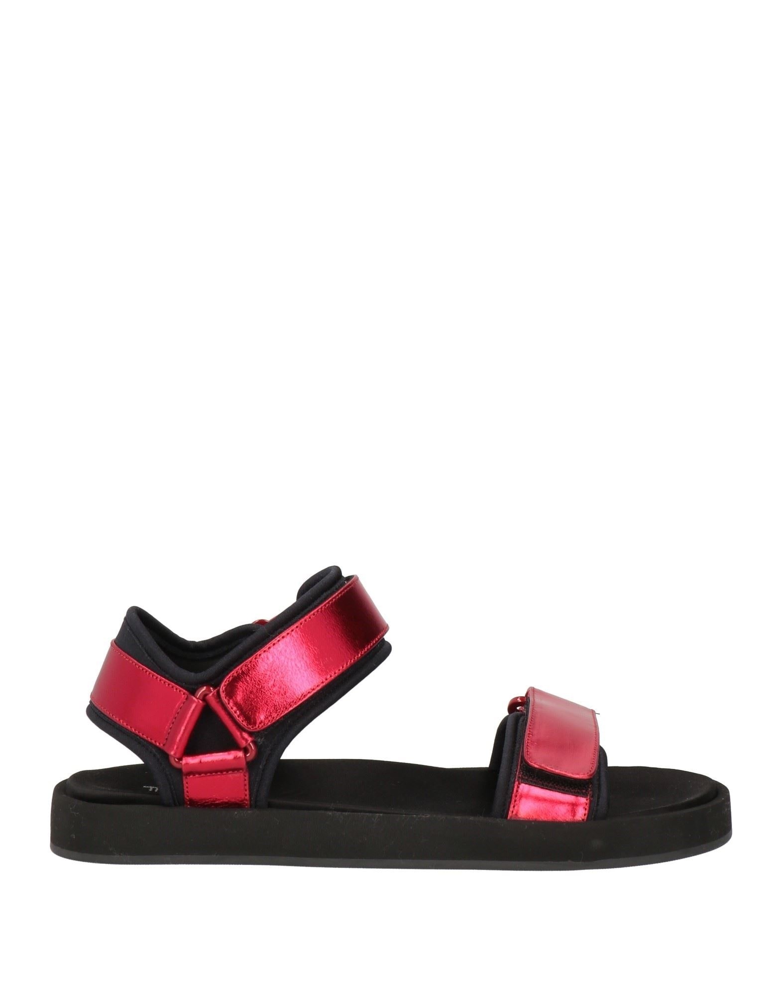 Burgundy Women's Sandals - 1