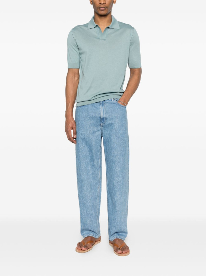 LARDINI V-neck short-sleeve T-shirt outlook