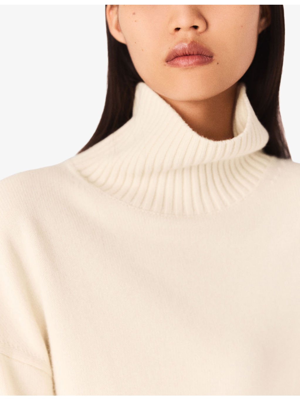 High-Neck Relaxed-Fit Stretch-Cashmere Jumper - 5