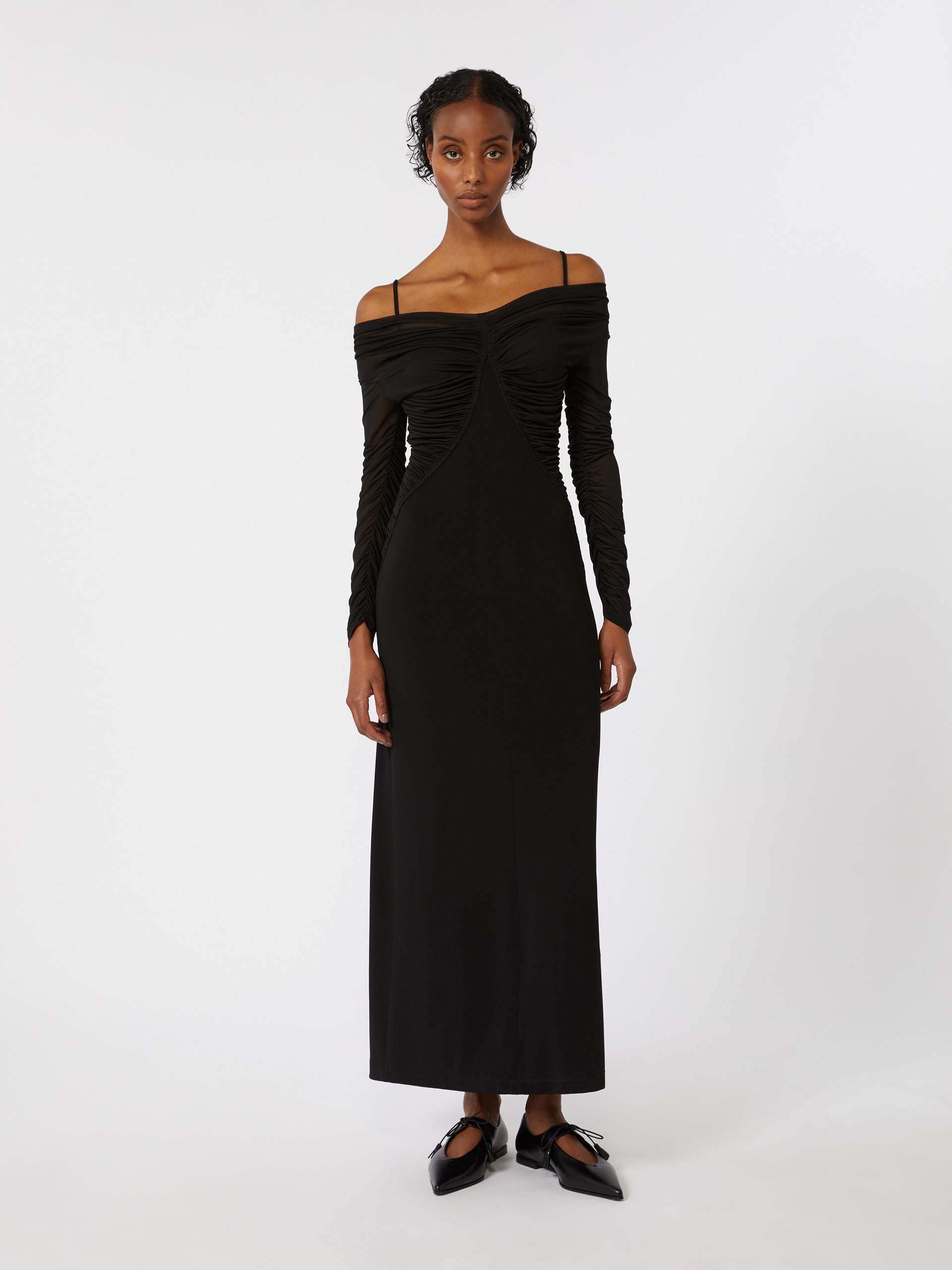 LOCRI Long flowing jersey dress - 2