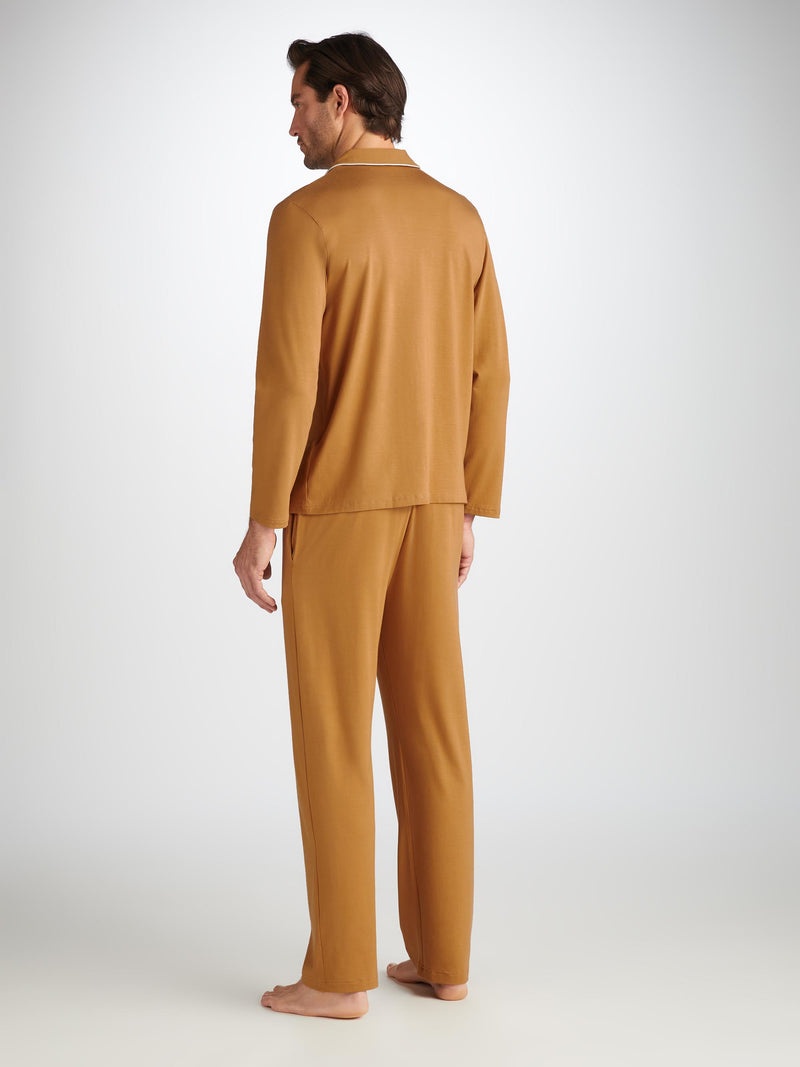 Men's Pajamas Basel Micro Modal Stretch Gold - 4