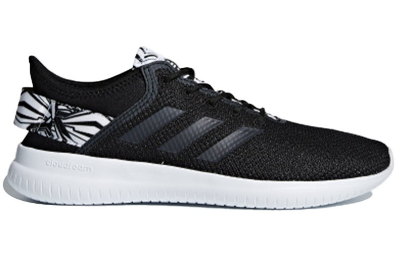 (WMNS) adidas 네오 Cf Qtflex 검정/백색 DA9528 2