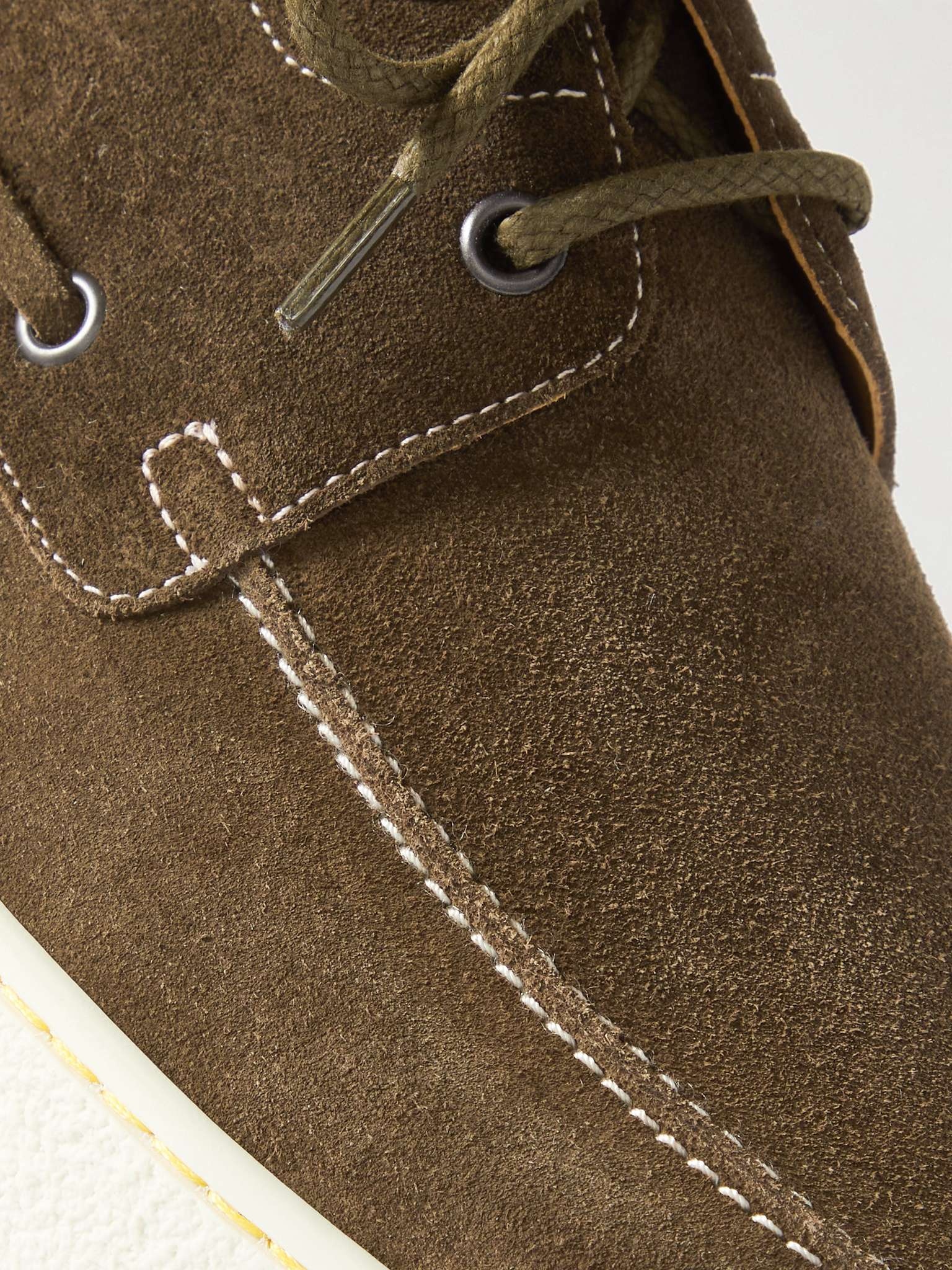 Pier Suede Boat Shoes - 6