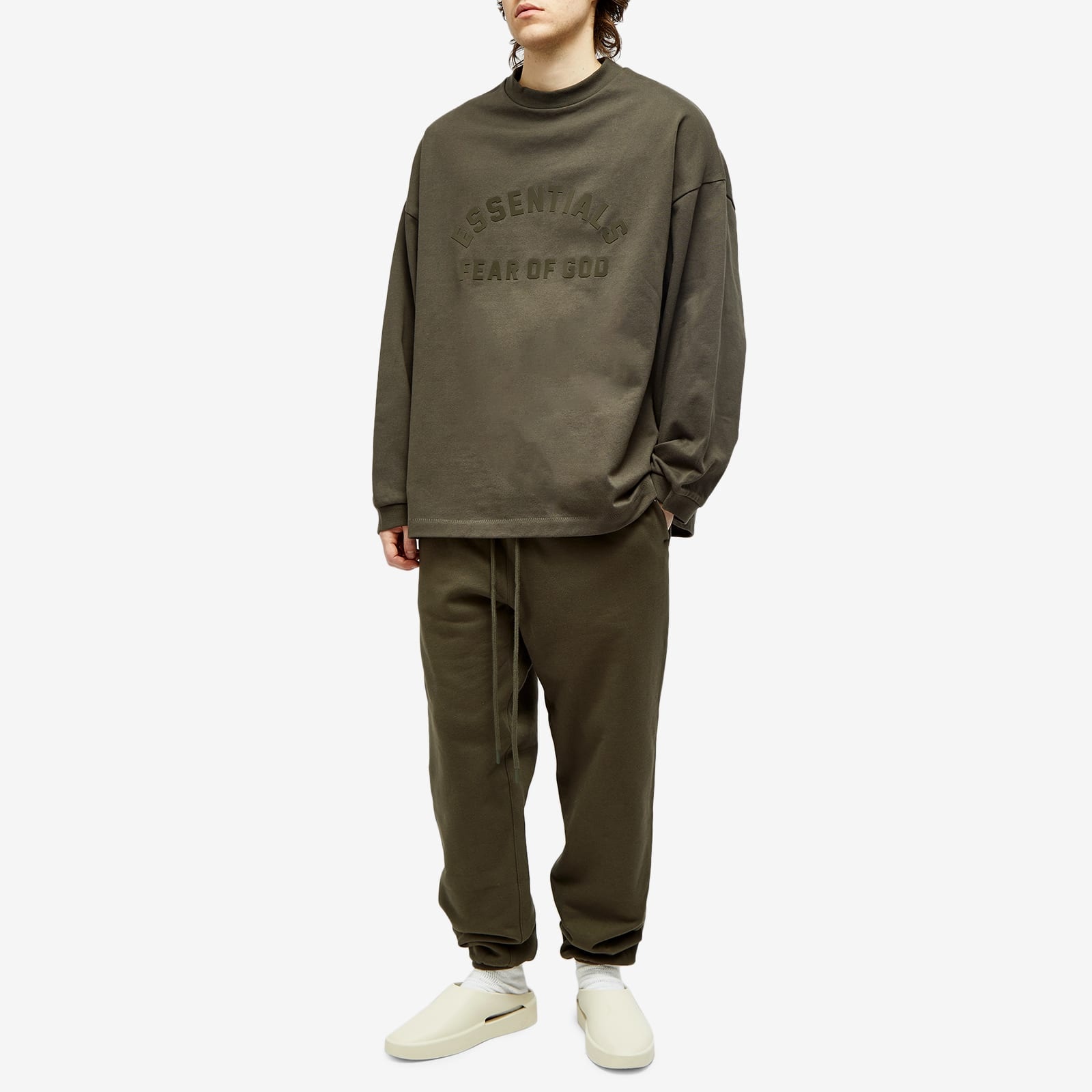 トップス ESSENTIALS//HEAVY JERSEY LS TEE S ESSENTIALS Heavy Jersey LS Tee | REVERSIBLE
