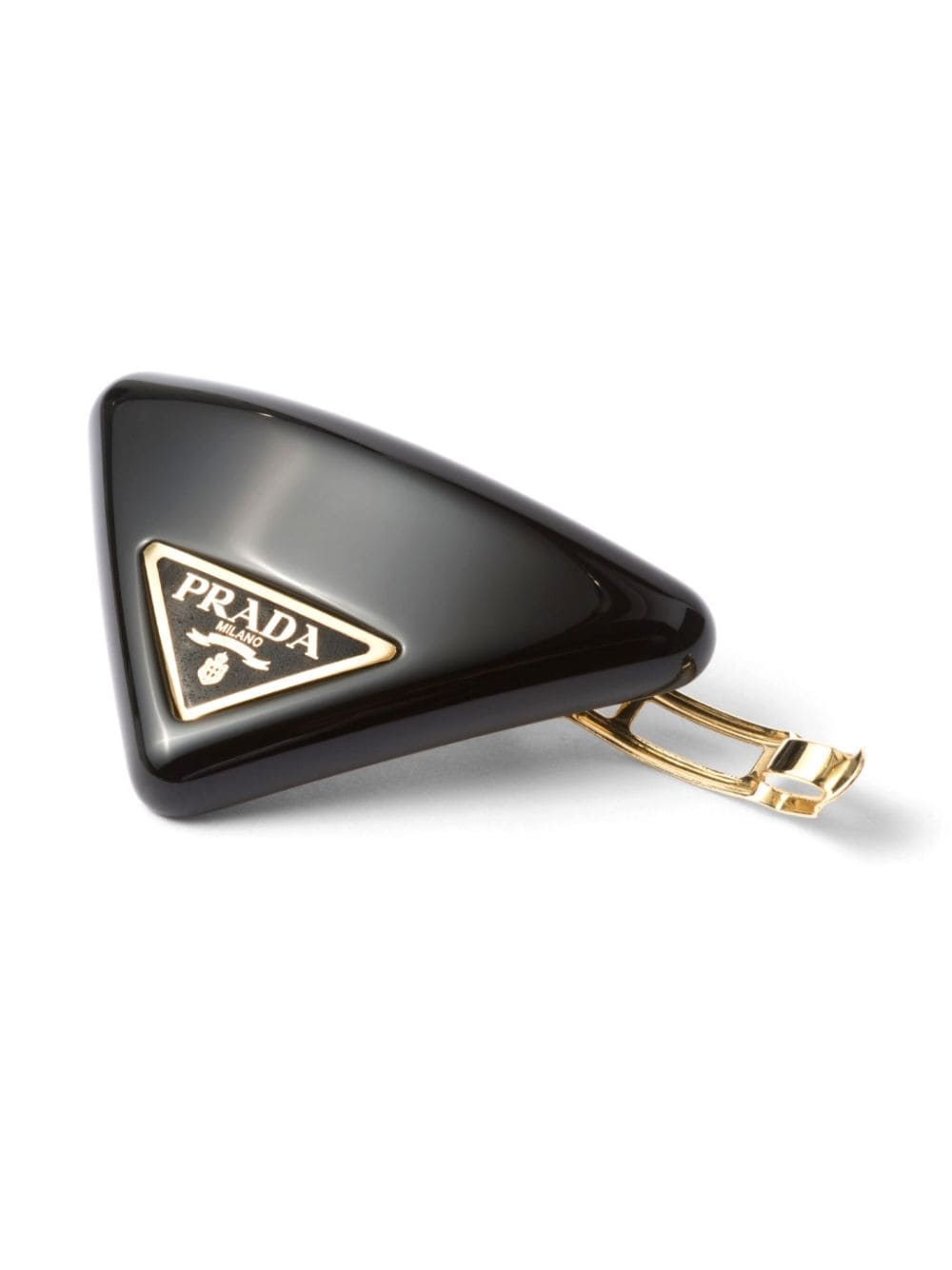 Plexiglas triangle hair clip - 2