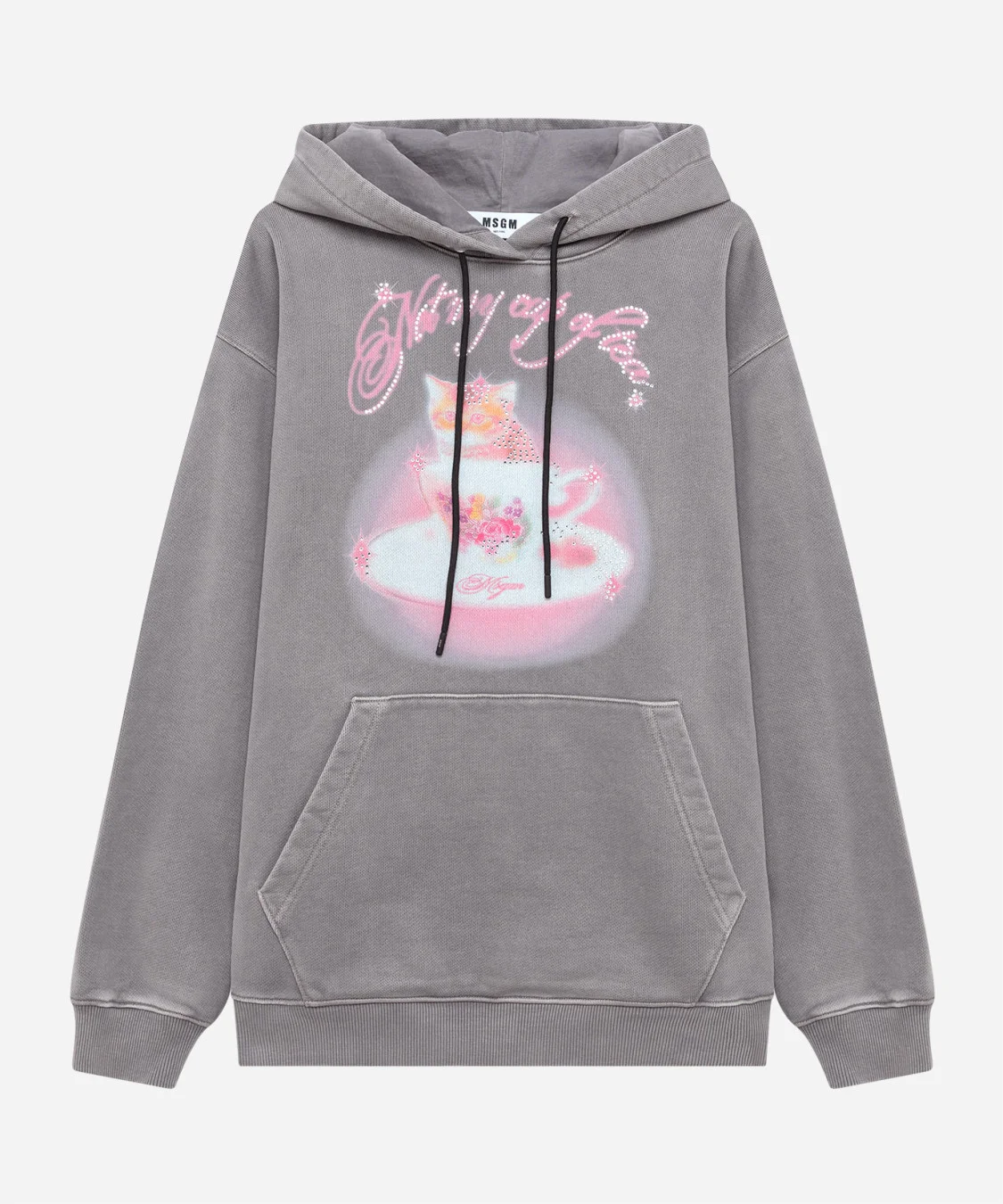 Hooded sweatshirt with print - 1